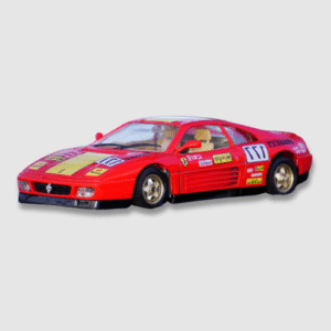 Red Die-Cast Racing Car Model