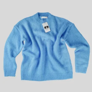 Blue Wool Sweater