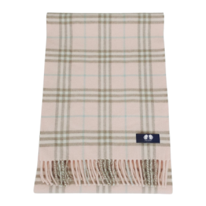 Checkered Wool Scarf
