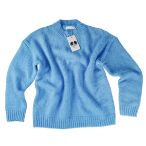 Blue Wool Sweater
