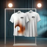 White Graphics Round Neck T-shirt